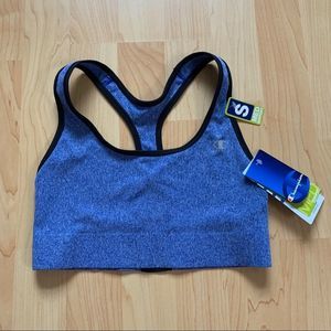 New Champion Blue Sports Bra Size Small